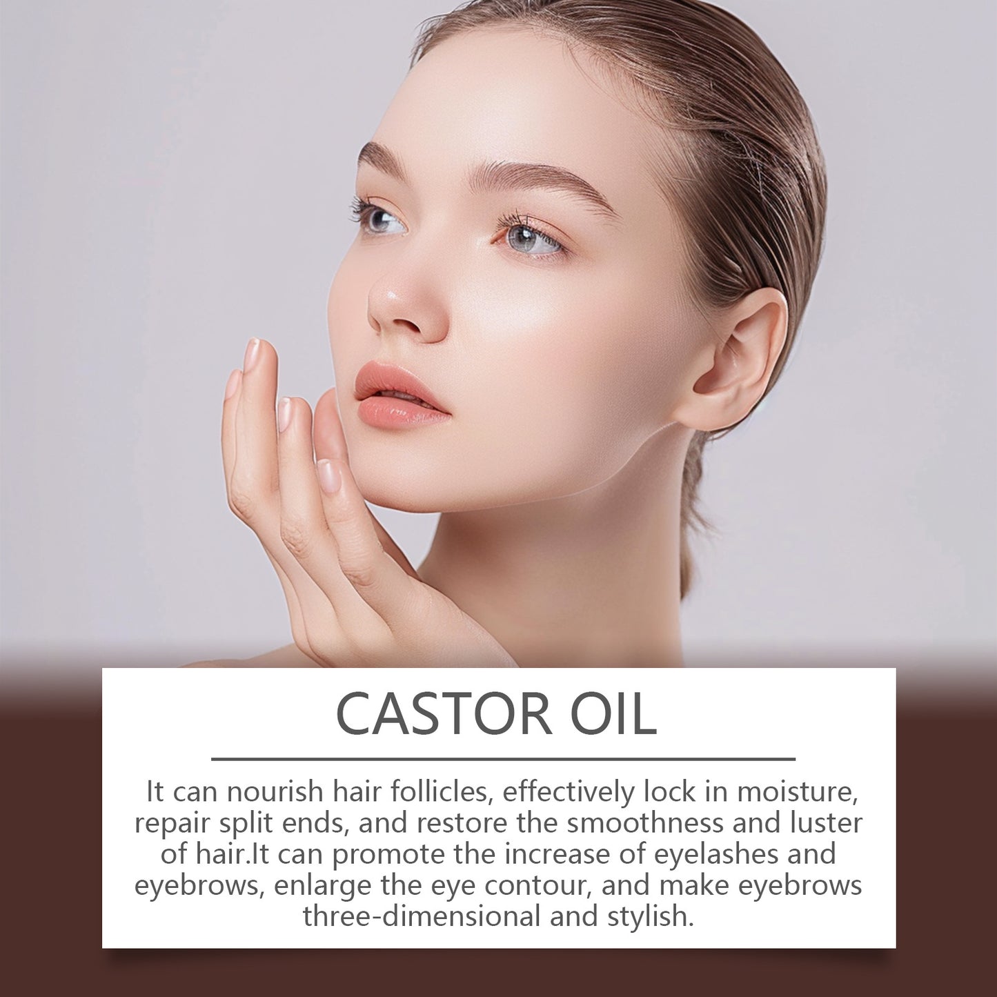 Organic Castor Oil for Body & Hairs