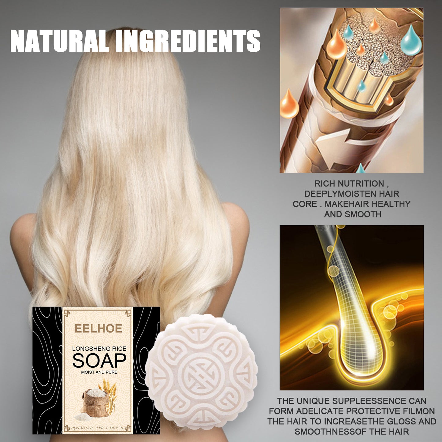 Rice Shampoo Soap