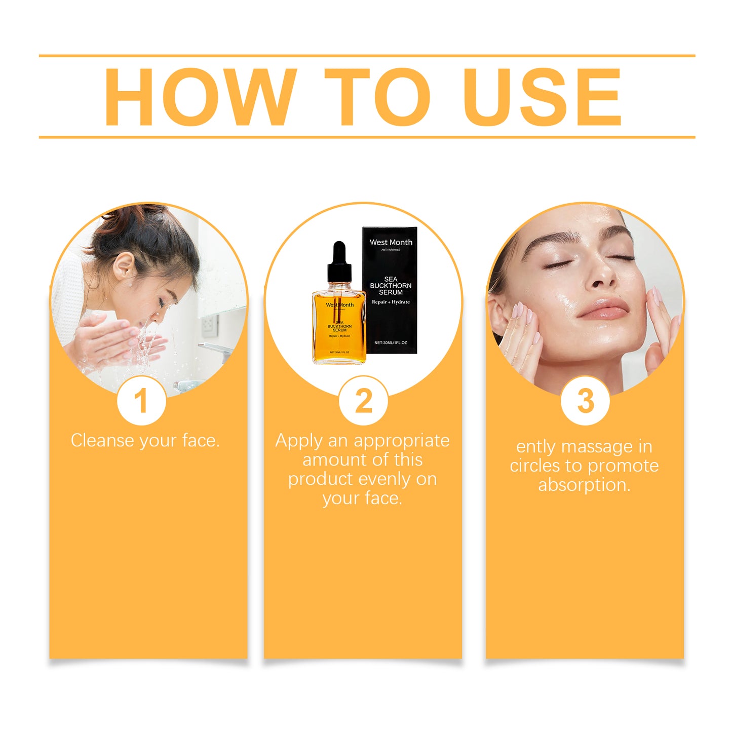West&Month Sea Buc Moisturizing Firming Skin Tender Essence