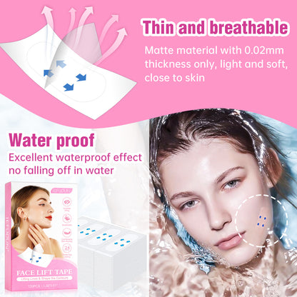 Facial Lifting V-shaped Stickers Invisible