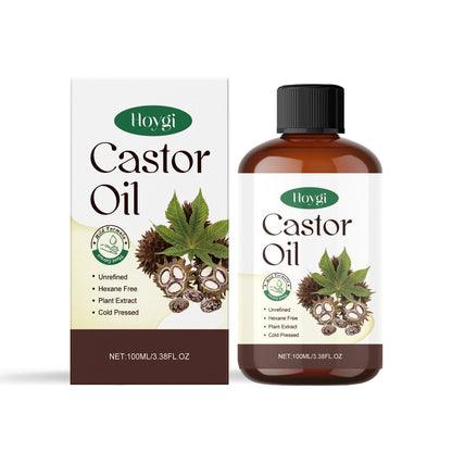 Organic Castor Oil for Body & Hairs