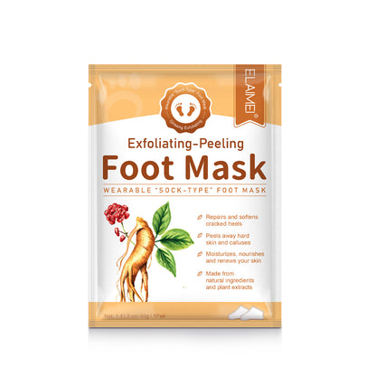 Exfoliating Foot Mask Feet Cream For Dead Skin Removal Foot Care Tool Removing Dead Skin Foot Peeling Whitening Foot