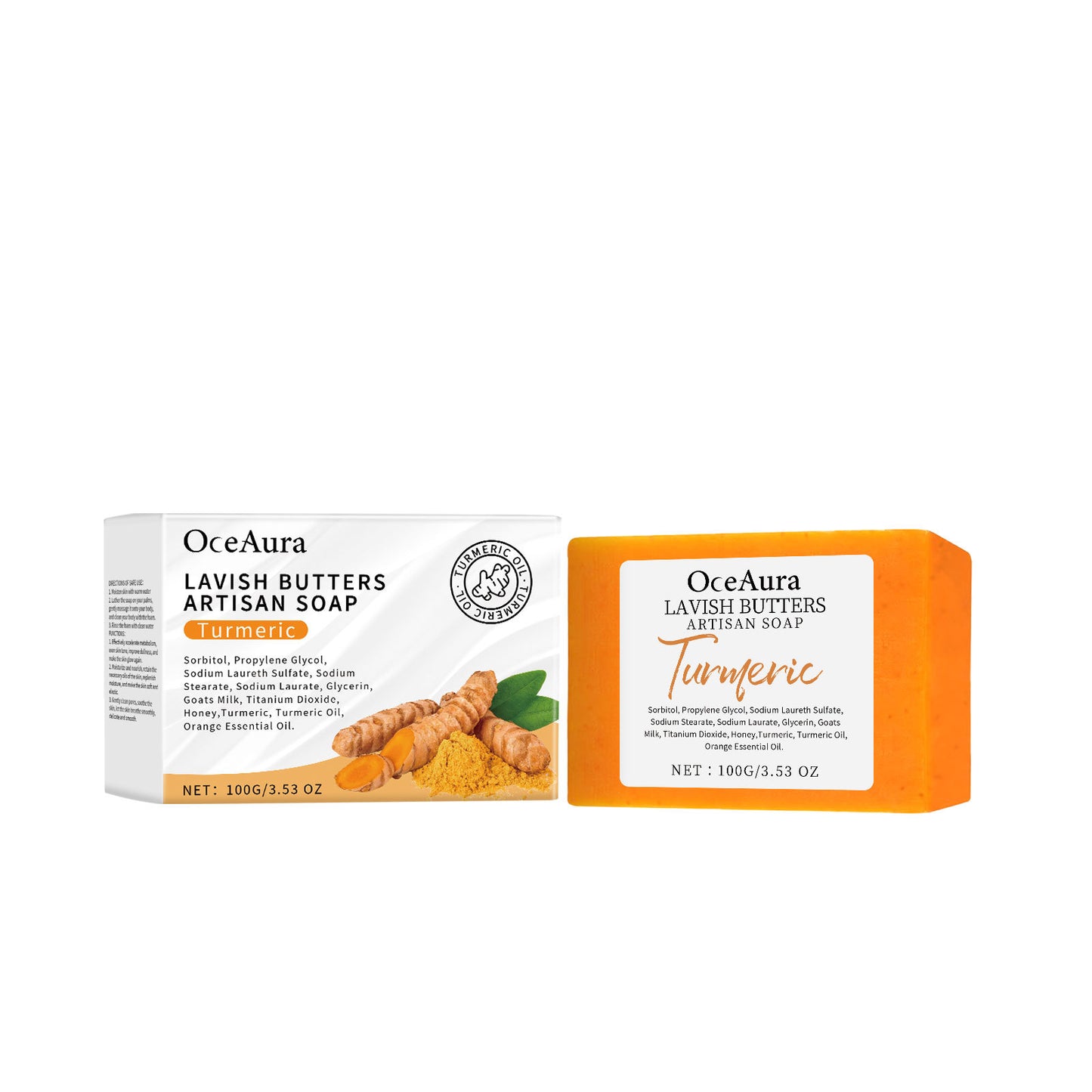 Turmeric Facial Soap for Dry Skin