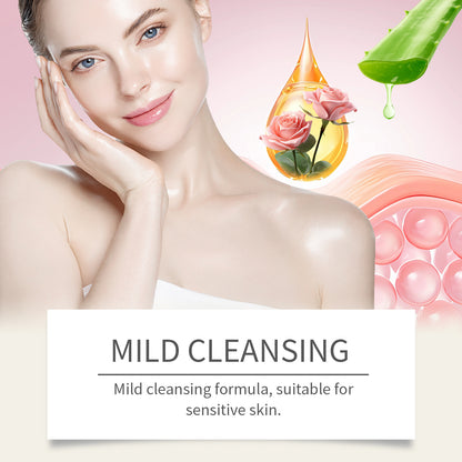 Rose Bath Mineral Salt Skin Care