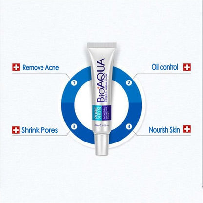 Anti Acne Cream Oil Control Shrink Pores Nourish Skin Acne Scar Remove Face Cream
