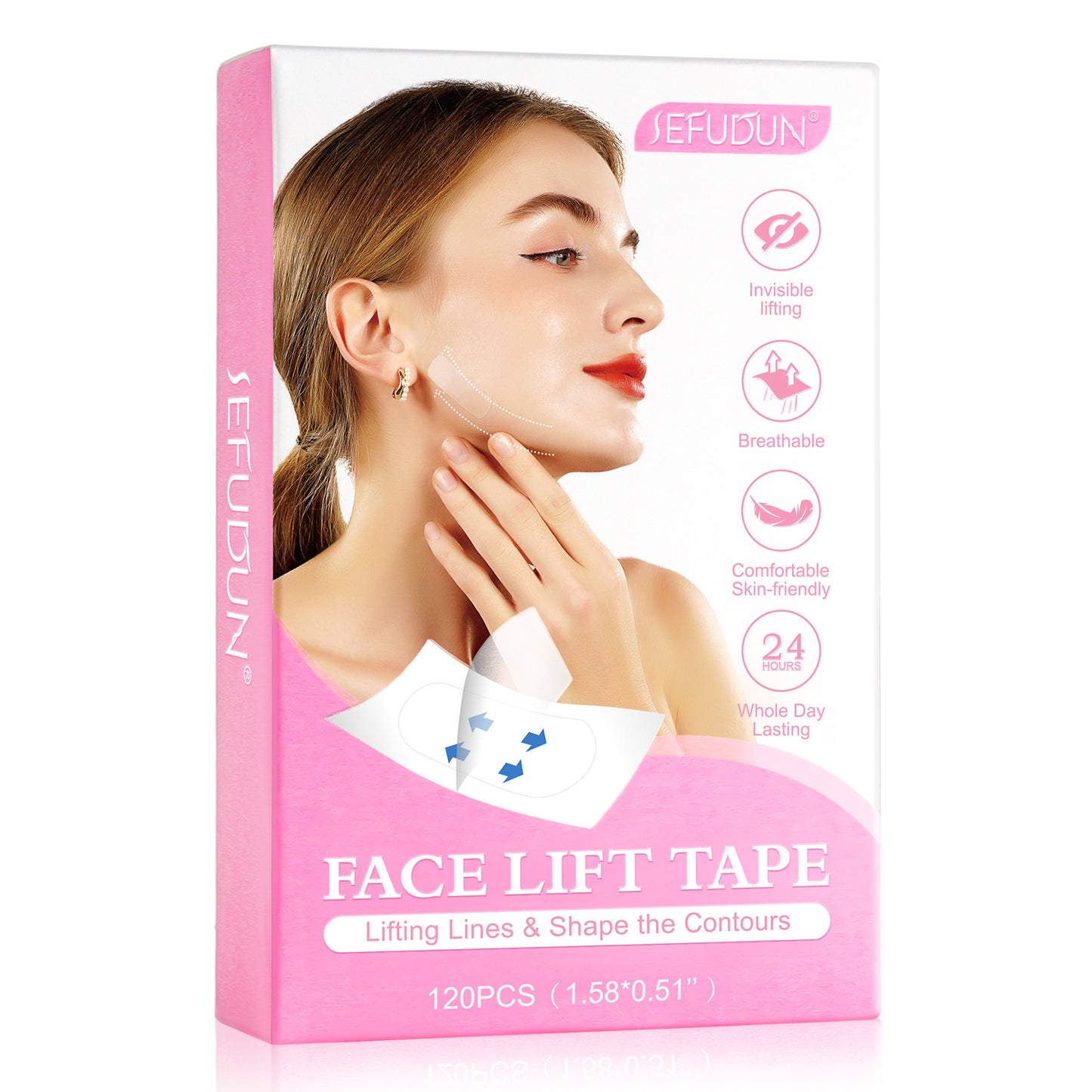 Facial Lifting V-shaped Stickers Invisible