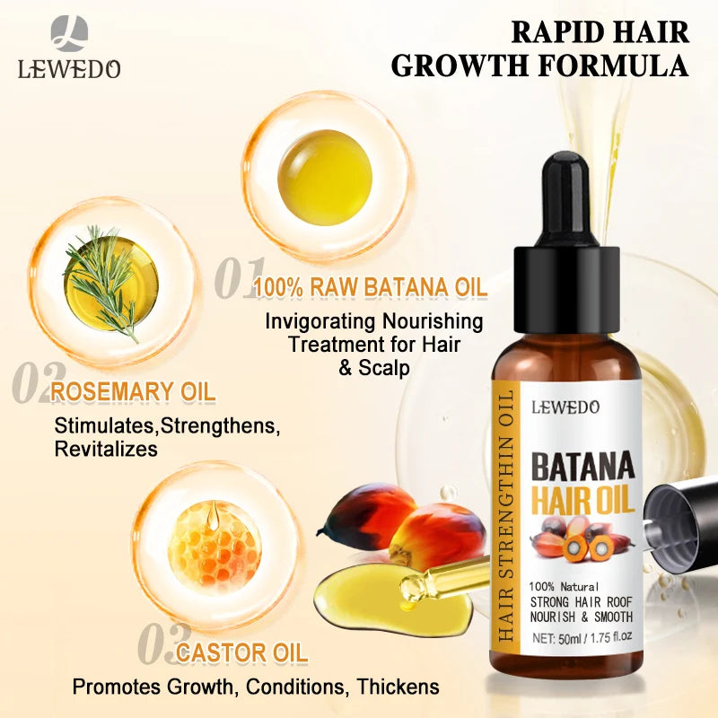 Batana -Repair & Regrow oil for Men & Women / Anti Hair Loss oil