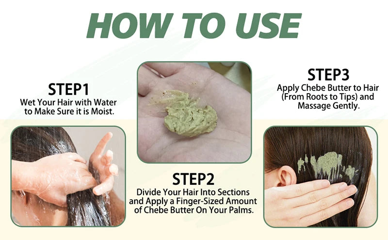 Chebe Butter Nourishes & Repairs Damaged/Breakage Hair Mask