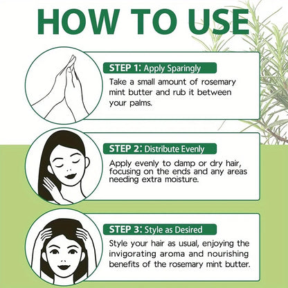 Rosemary Mint Damage Repair Treatment for Stronger Hair