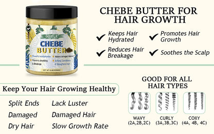 Chebe Butter Nourishes & Repairs Damaged/Breakage Hair Mask