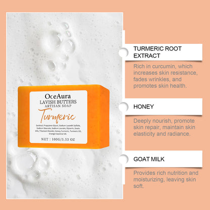 Turmeric Facial Soap for Dry Skin