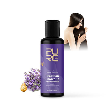 Straightening Softening Repair Manic Lavender Brazilian Hair Treatment Oil